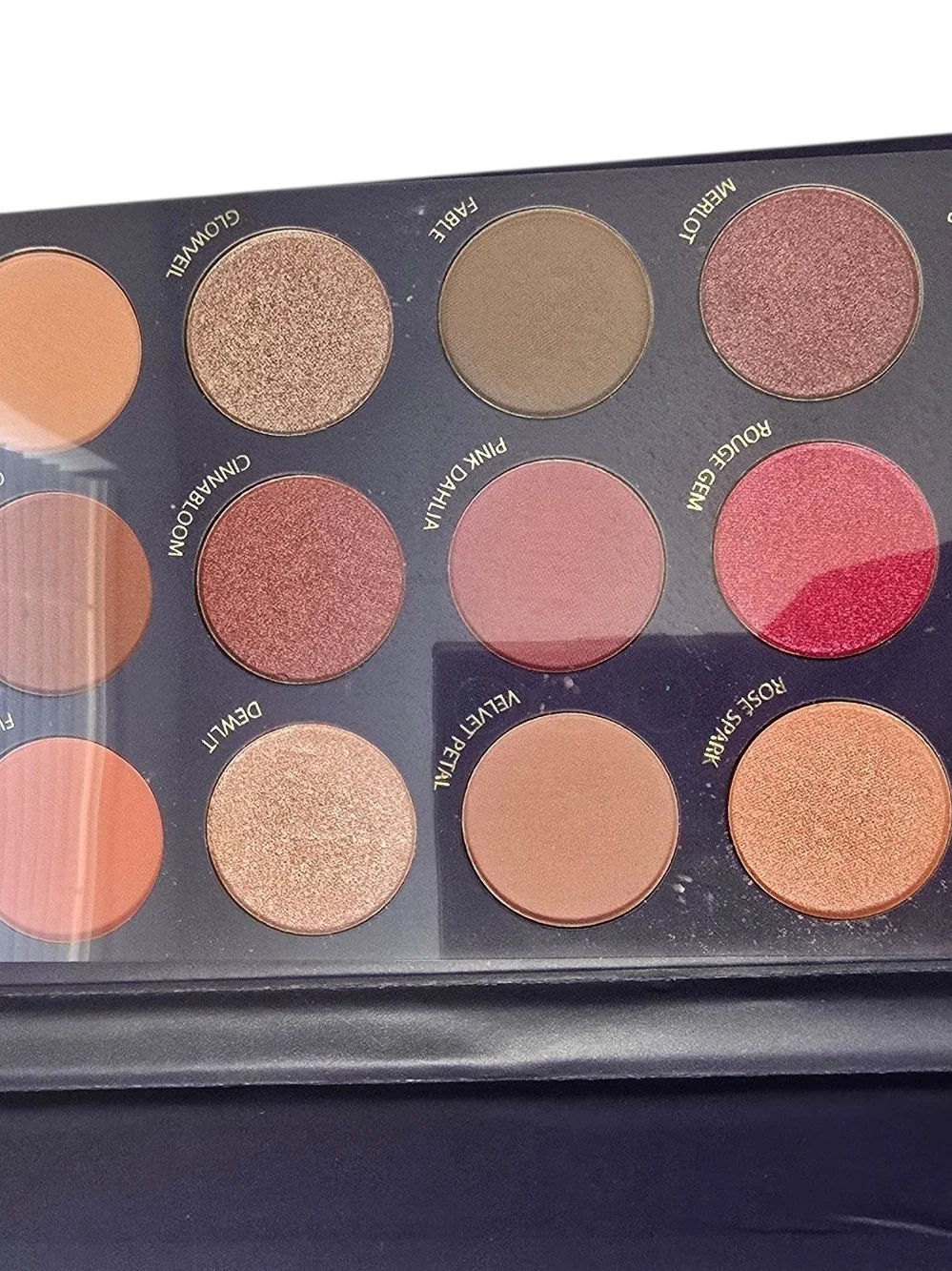 Velvet Hues Eyeshadow Palette Blue & Gold NWT